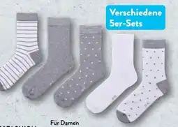 Aldi Nord Up2Fashion Damen Socken 5 Paar Angebot