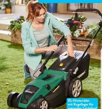 Aldi Nord Ferrex Elektro-Rasenmäher Angebot