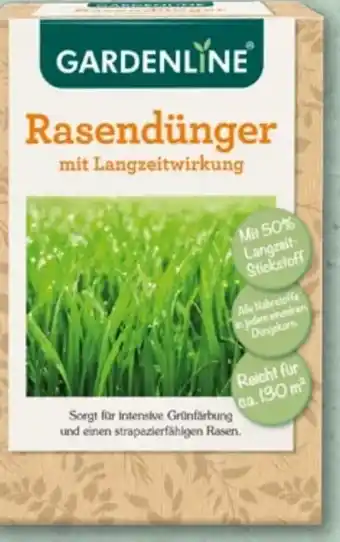 Aldi Nord Gardenline Rasendünger Angebot