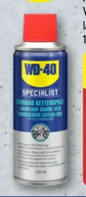 Aldi Nord WD-40 Fahrrad Kettenspray Angebot