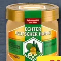 Aldi Nord Echter Deutscher Honig Blütenhonig Angebot