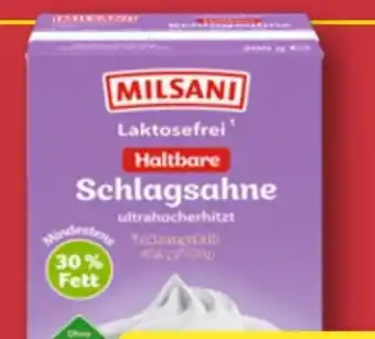 Aldi Nord Milsani Laktosefreie H-Sahne Angebot