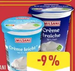 Aldi Nord Milsani Crème fraîche Angebot