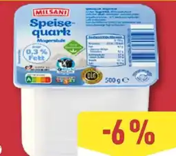 Aldi Nord Milsani Speisequark Angebot