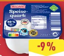 Aldi Nord Milsani Speisequark Angebot