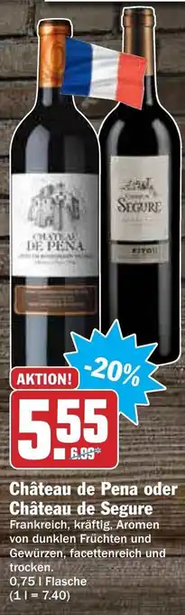 AEZ Château de Pena oder Château de Segure 0,75L Angebot