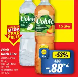 Lidl Volvic Touch & Tee Angebot