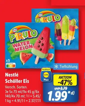 Lidl Nestlé Schöller Eis Angebot