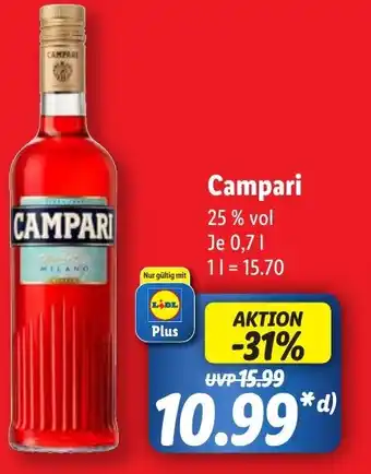 Lidl Campari Angebot