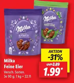 Lidl Milka Feine Eier Angebot