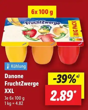 Lidl Danone FruchtZwerge XXL Angebot