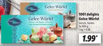 Lidl 1001 delights Gelee-Würfel Angebot