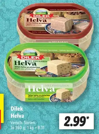 Lidl Dilek Helva Angebot