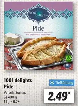 Lidl 1001 delights Pide Angebot