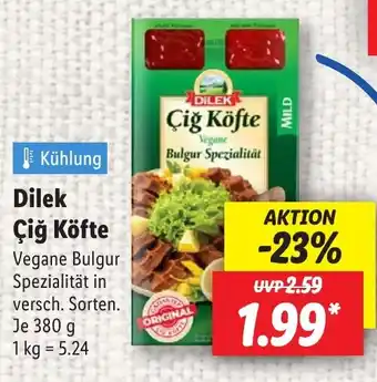 Lidl Dilek Çiğ Köfte Angebot