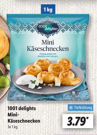 Lidl 1001 delights Mini- Käseschnecken Angebot