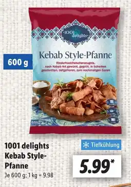 Lidl 1001 delights Kebab Style- Pfanne Angebot