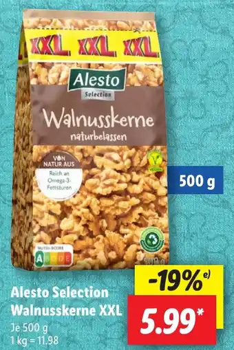 Lidl Alesto Selection Walnusskerne XXL Angebot