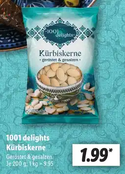 Lidl 1001 delights Kürbiskerne Angebot