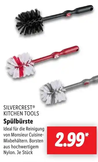 Lidl SILVERCREST KITCHEN TOOLS Spülbürste Angebot