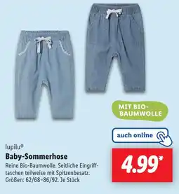 Lidl lupilu Baby-Sommerhose Angebot