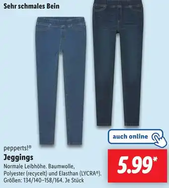 Lidl pepperts! Jeggings Angebot