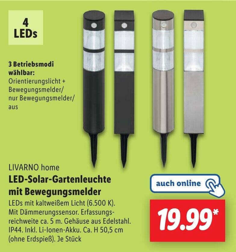 Bewegungsmelder Mit Batterie Von Lidl
