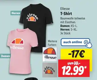 Lidl Ellesse T-Shirt Angebot