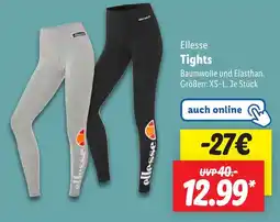 Lidl Ellesse Tights Angebot