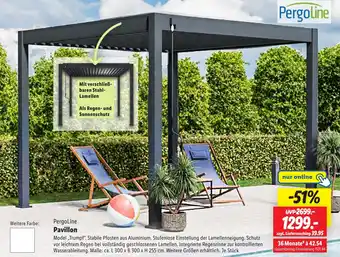 Lidl PergoLine Pavillon Angebot