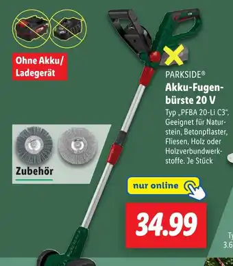 Lidl PARKSIDE Akku-Heckenschere 40 V Angebot