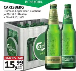 Lösch Depot CARLSBERG Premium Lager Beer, Elephant Angebot