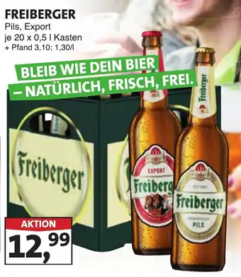 Lösch Depot FREIBERGER Pils, Export Angebot