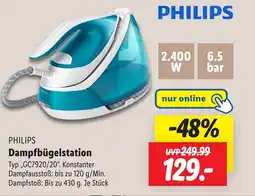 Lidl PHILIPS Dampfbügelstation Angebot