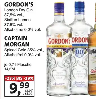 Lösch Depot GORDON'S London Dry Gin 37,5% vol., Angebot