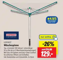 Lidl LEIFHEIT Wäschespinne Angebot