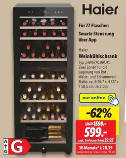 Lidl Haier Weinkühlschrank Angebot