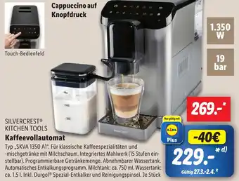 Lidl SILVERCREST KITCHEN TOOLS Kaffeevollautomat Angebot