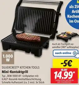 Lidl SILVERCREST KITCHEN TOOLS Mini-Kontaktgrill Angebot