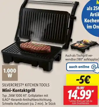 Lidl SILVERCREST KITCHEN TOOLS Mini-Kontaktgrill Angebot