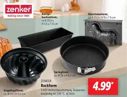 Lidl ZENKER Backform Angebot