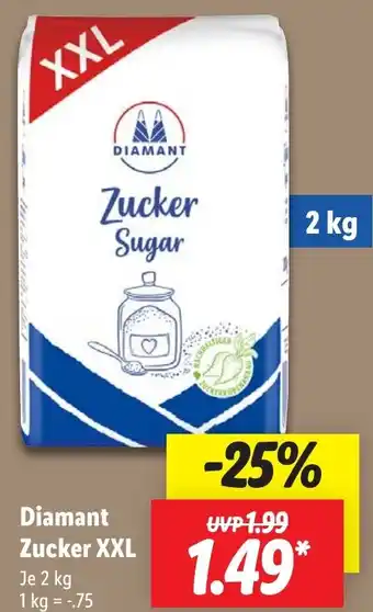 Lidl Diamant Zucker XXL Angebot