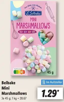 Lidl Belbake Mini Marshmallows Angebot