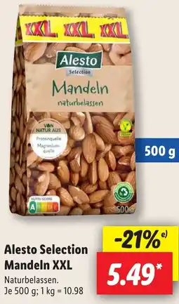 Lidl Alesto Selection Mandeln XXL Angebot