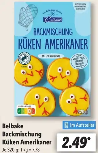 Lidl Belbake Backmischung Küken Amerikaner Angebot