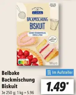 Lidl Belbake Backmischung Biskuit Angebot