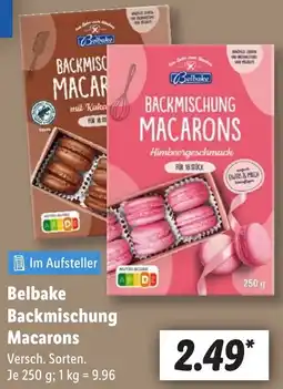 Lidl Belbake Backmischung Macarons Angebot