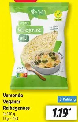 Lidl Vemondo Veganer Reibegenuss Angebot