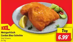 Lidl Metzgerfrisch Cordon Bleu-Schnitte Angebot