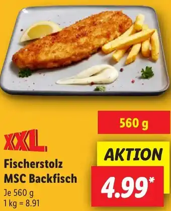 Lidl Fischerstolz MSC Backfisch Angebot